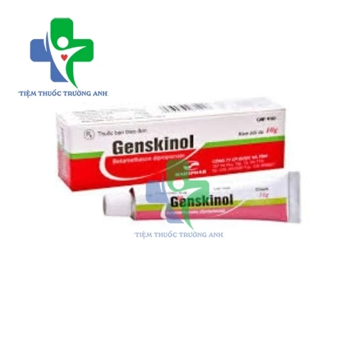 Genskinol Cream 10g - Thuốc điều trị các bệnh lý ngoài da hiệu quả